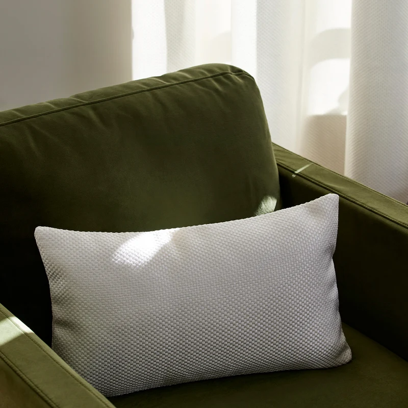 Housse de coussin COCONUT ivoire