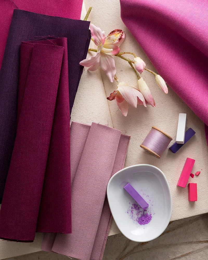 Combed Canvas - grape