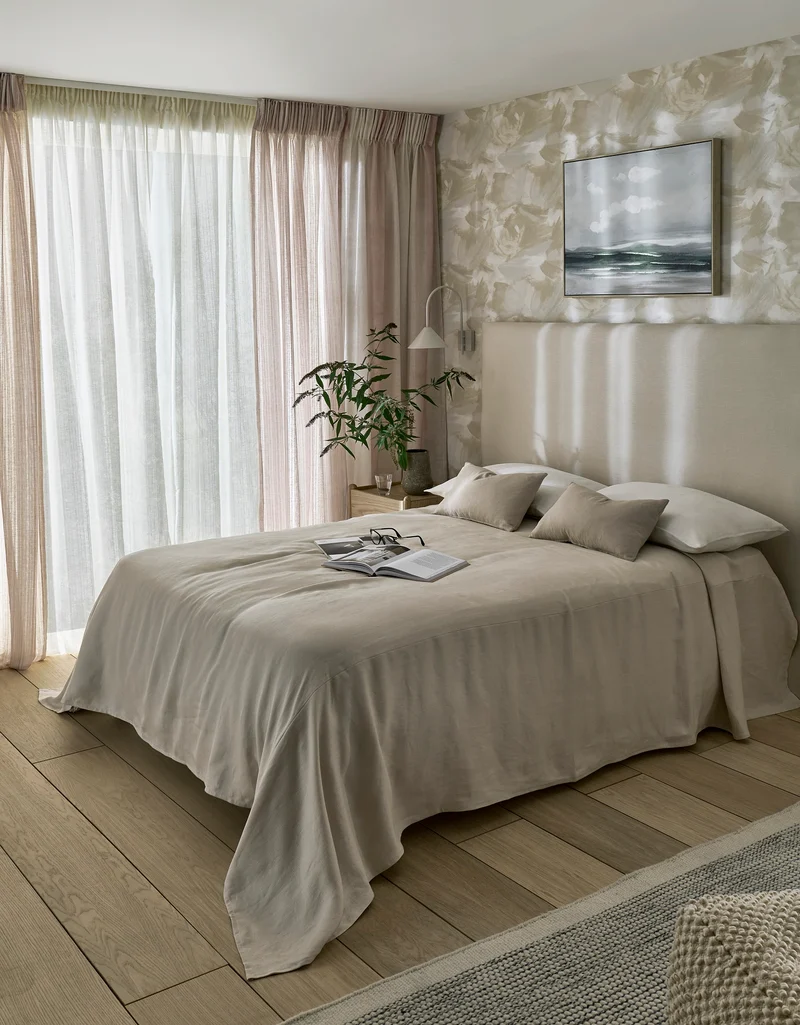 Gardinenstoff Tissue - blush 297 cm