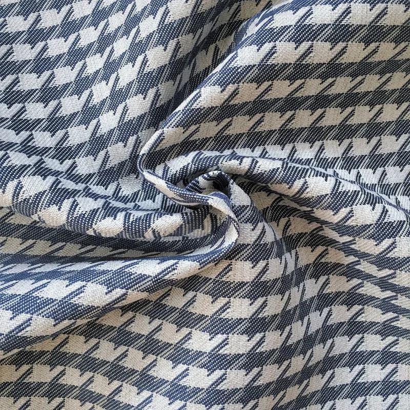 Polsterstoff Pepita - dunkelblau