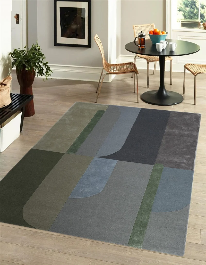 Tappeto Moderno Sherbroke Verde