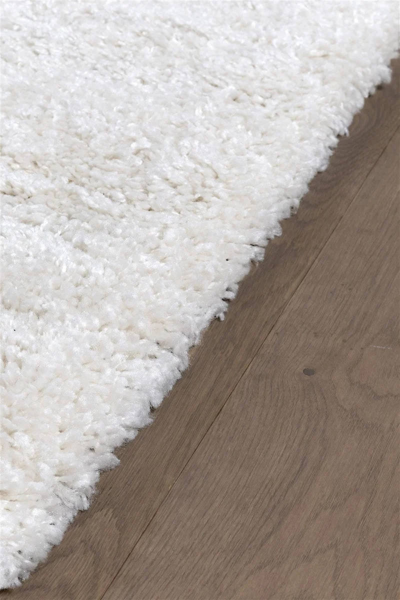 Tappeto Moderno Shaggy Oscar Grigio