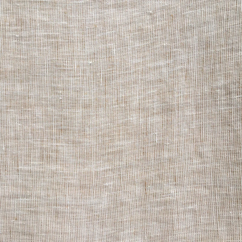 Gardinenstoff Lino Melange - camel 300 cm