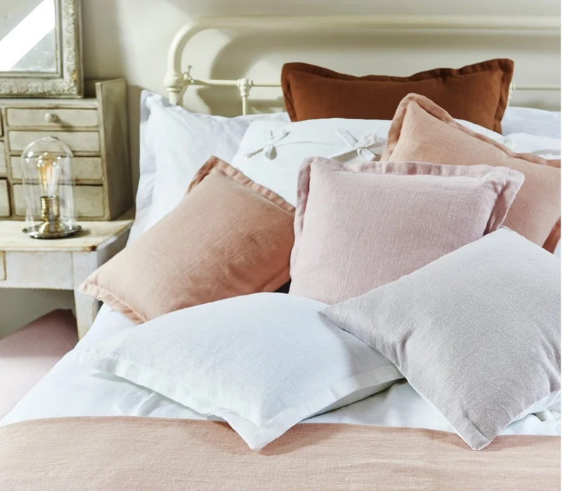 Pure Linen - cranberry