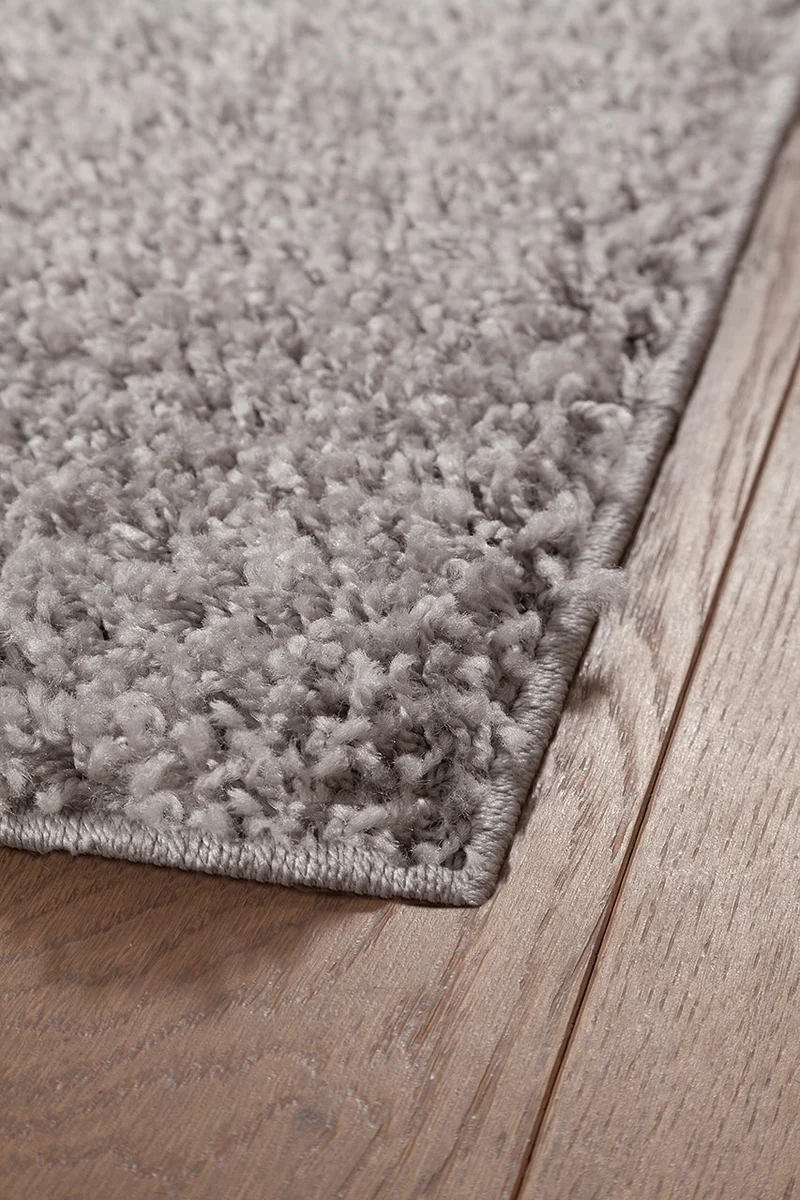 Tappeto Moderno Shaggy Boston Grigio