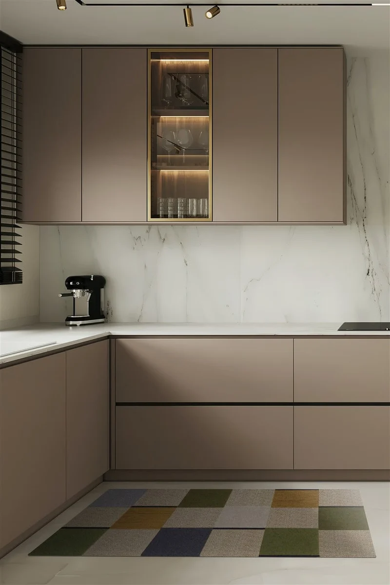 Tappeto Moderno Jaques Beige