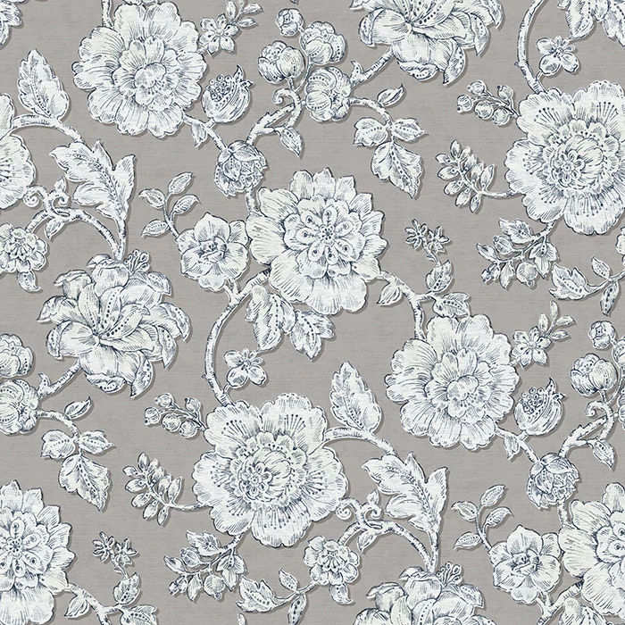 Bio Flower - mouse grey