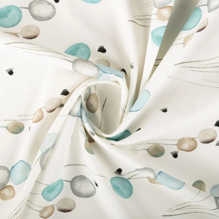 Baumwollstoff Balloon - blue 280 cm