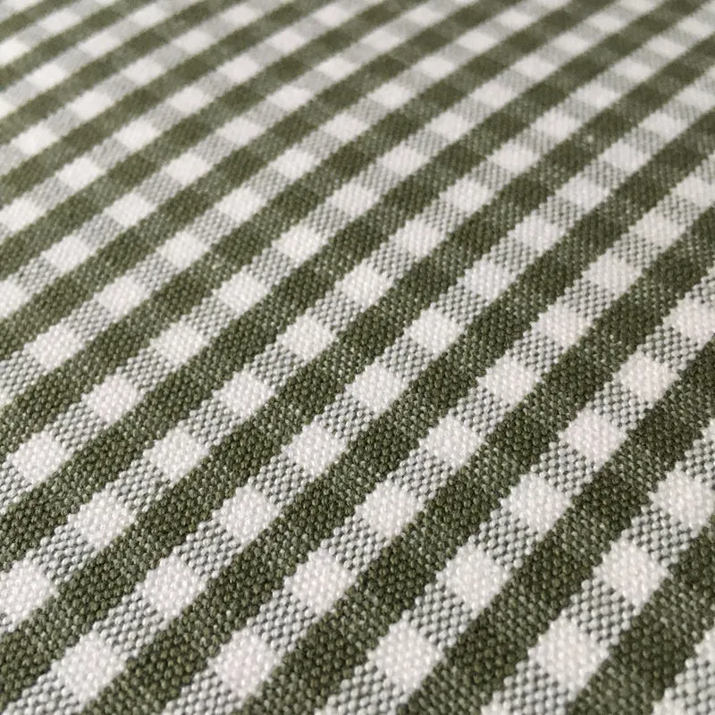 Cotton Check - sage