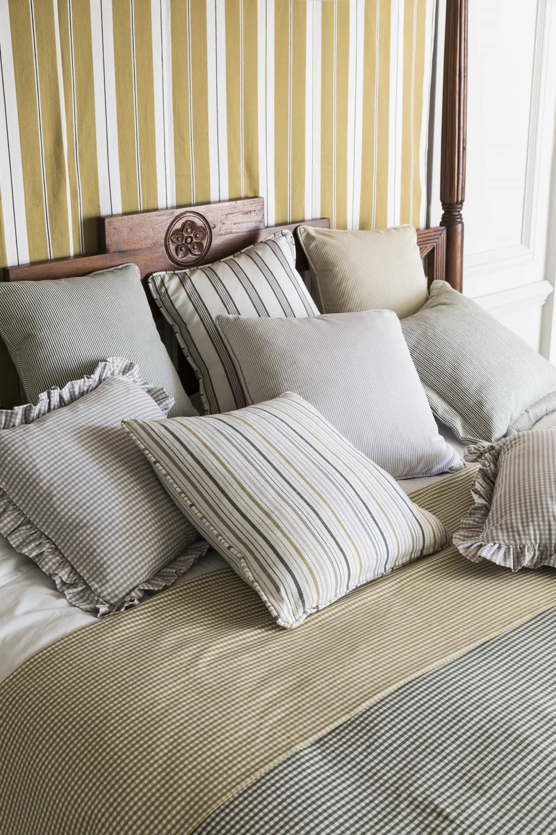 Cotton Stripes - sage