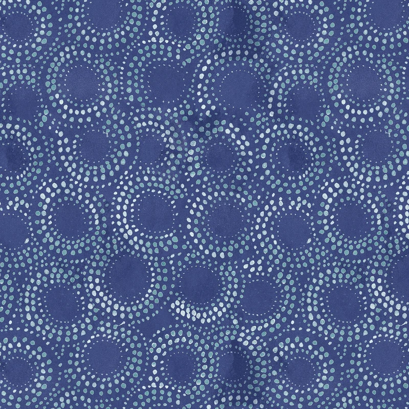 Bio Mandala - indigo