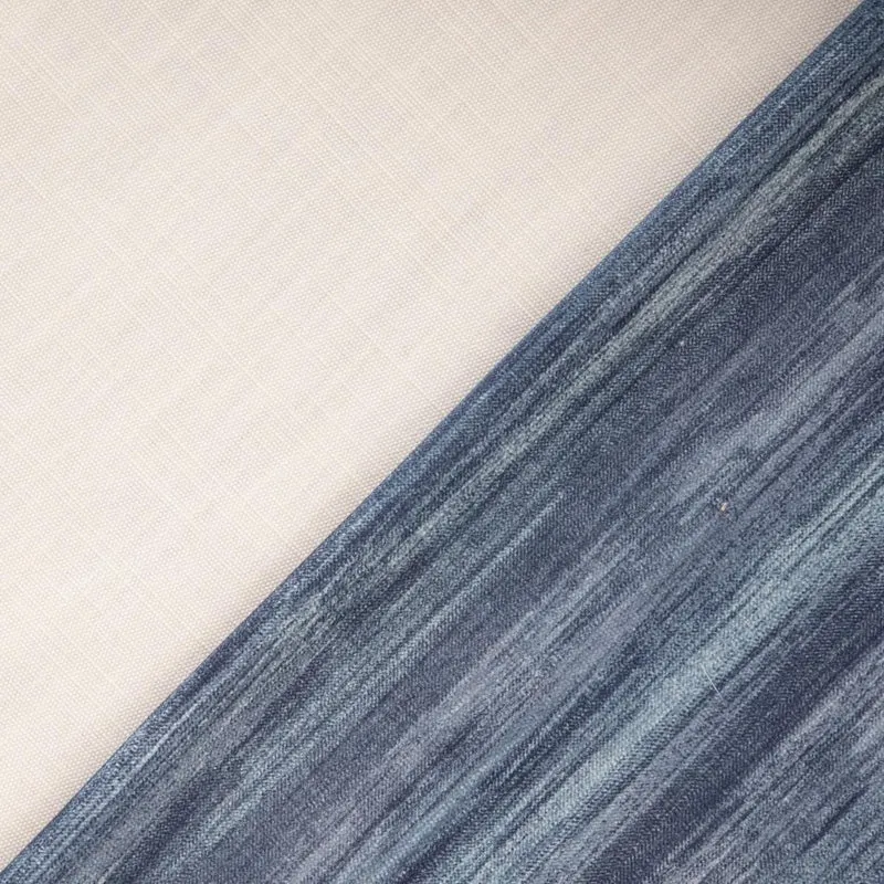 Bio Aquarelle Stripes - indigo