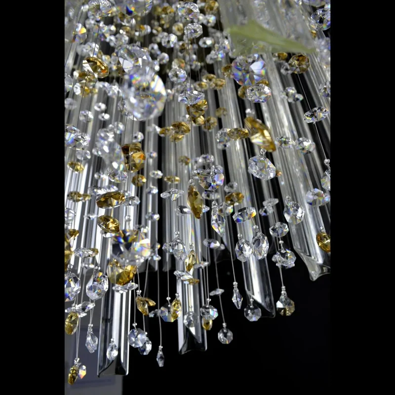 Casa Padrino Luxus Barock Kristall Wandleuchte Silber 100 x 40 x H. 50 cm - Prunkvolle Messing Wandleuchte mit böhmischem Kristallglas - Barock Möbel - Edel & Prunkvoll