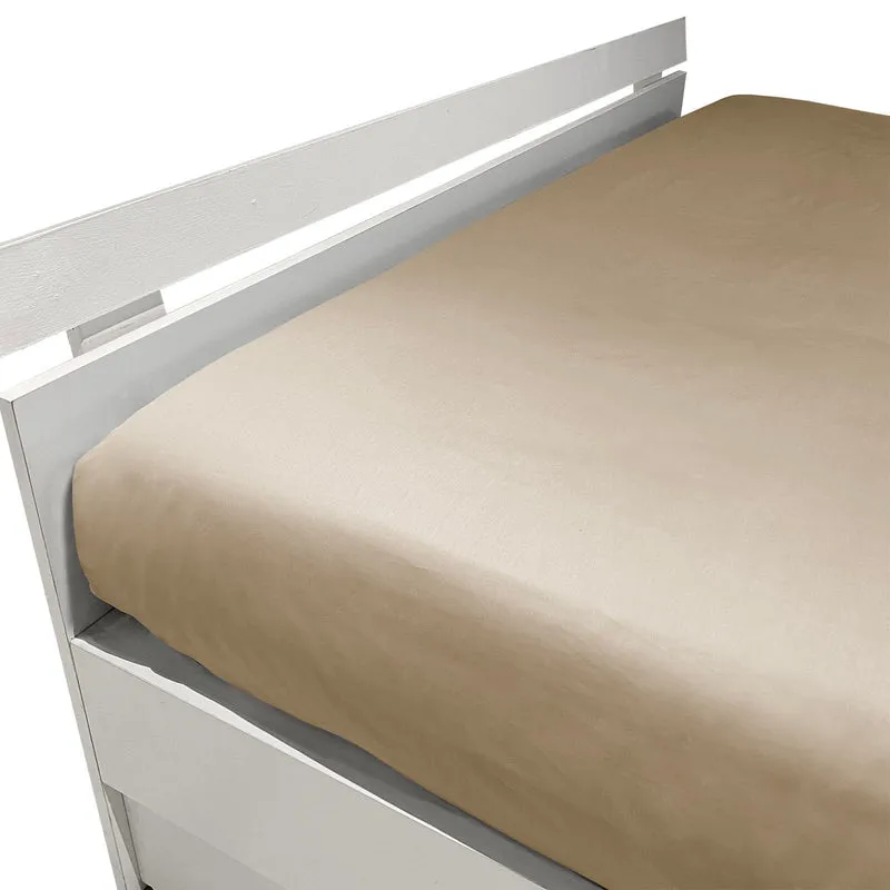 Lenzuolo Inferiore precious sateen in Raso di cotone