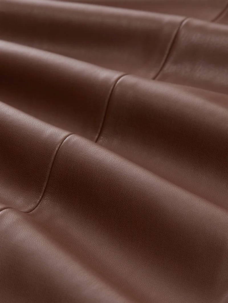 Culotte Hose in Lederoptik