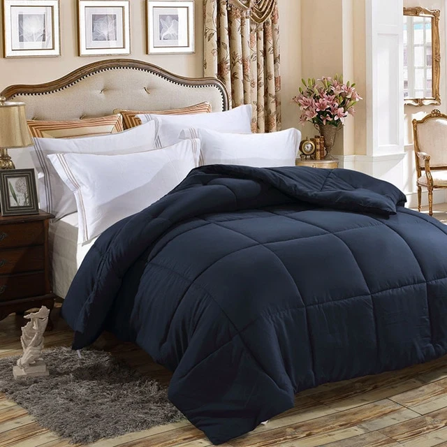 Down Alternative Comforter, Duvet Insert, Medium Weight for All Season, Fluffy, Warm, Soft & Hypoallergenic