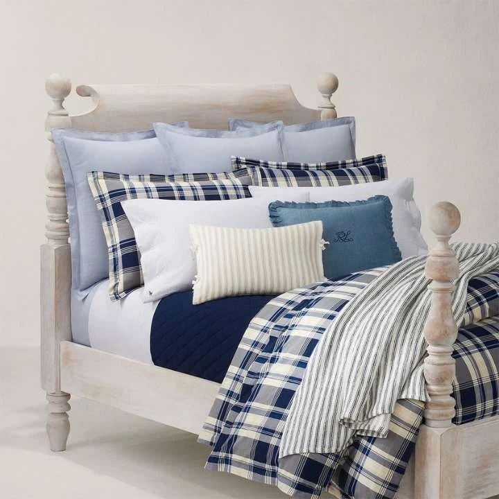 Linden Plaid Bettwäsche Set 140/200 80/80