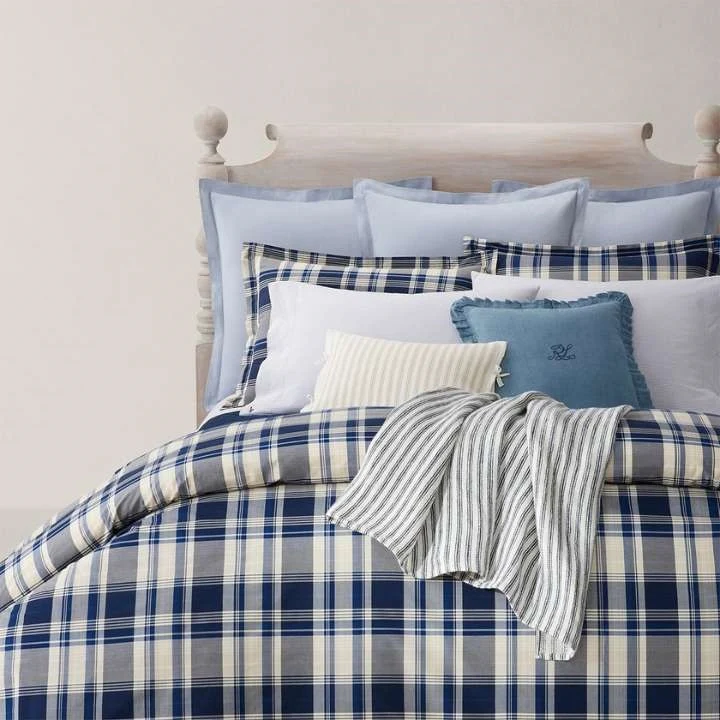 Linden Plaid Bettwäsche Set 140/200 80/80