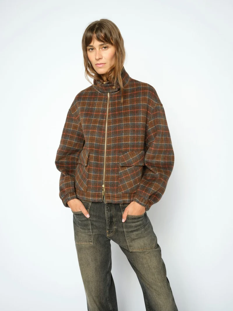MMCamille Check Jacket