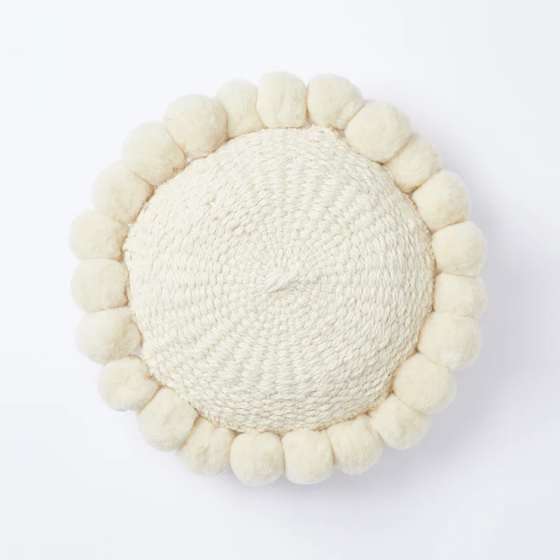 Salta Pom Pom Kissen Rund, Mini
