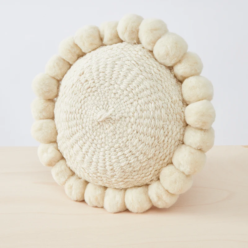 Salta Pom Pom Kissen Rund, Mini