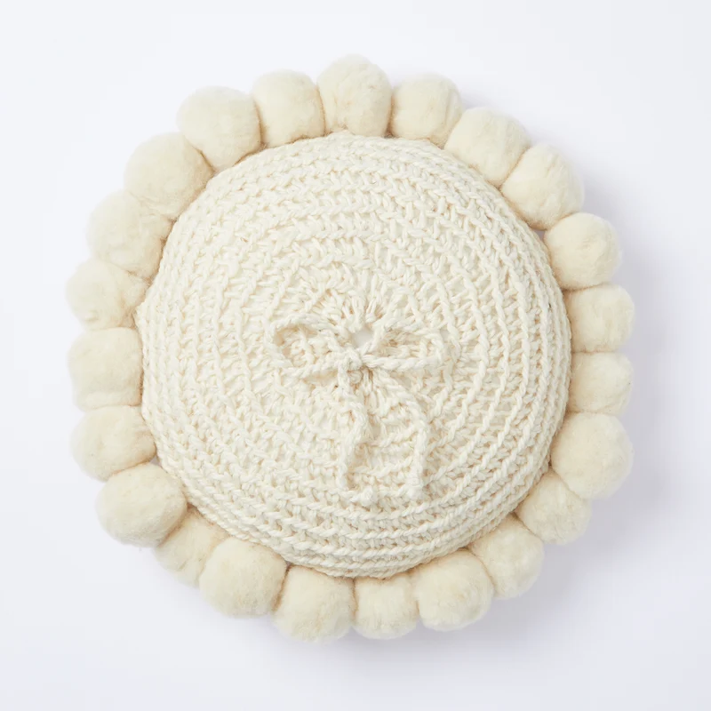 Salta Pom Pom Kissen Rund, Mini