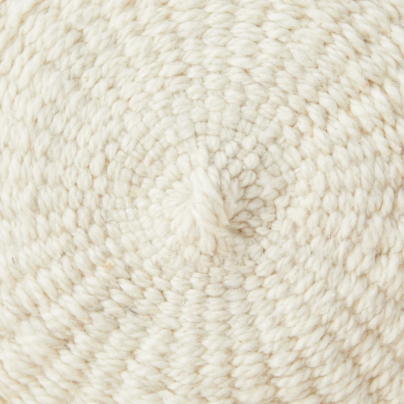 PomPom Wollkissen Salta Rund, Medium