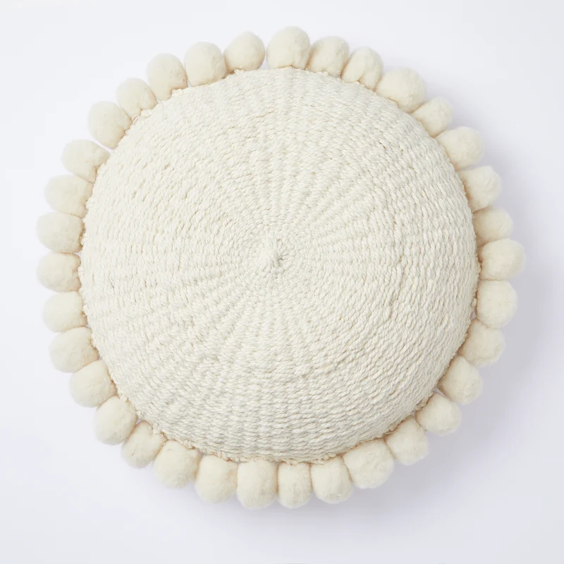 Salta Pom Pom Kissen Rund, Large