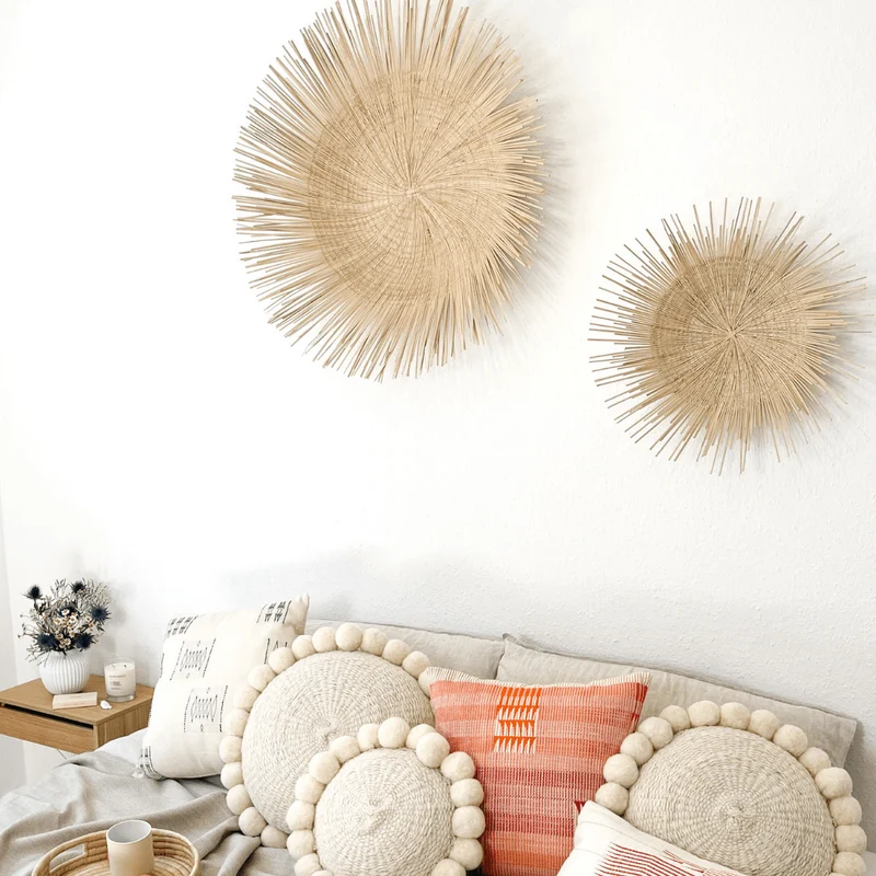 Salta Pom Pom Kissen Rund, Large