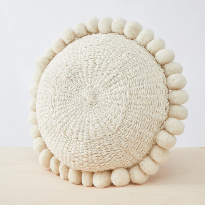 Salta Pom Pom Kissen Rund, Large