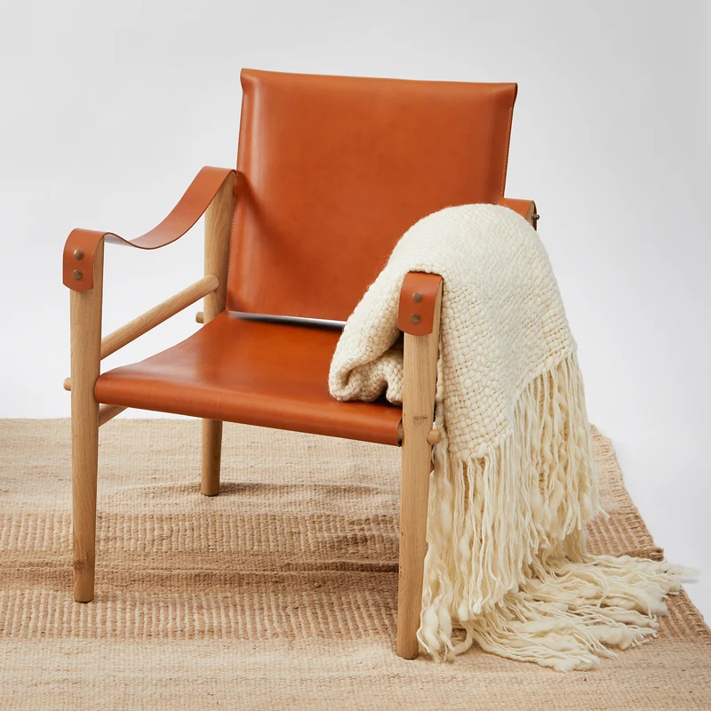 Merino Wolldecke Sueño, Naturweiß