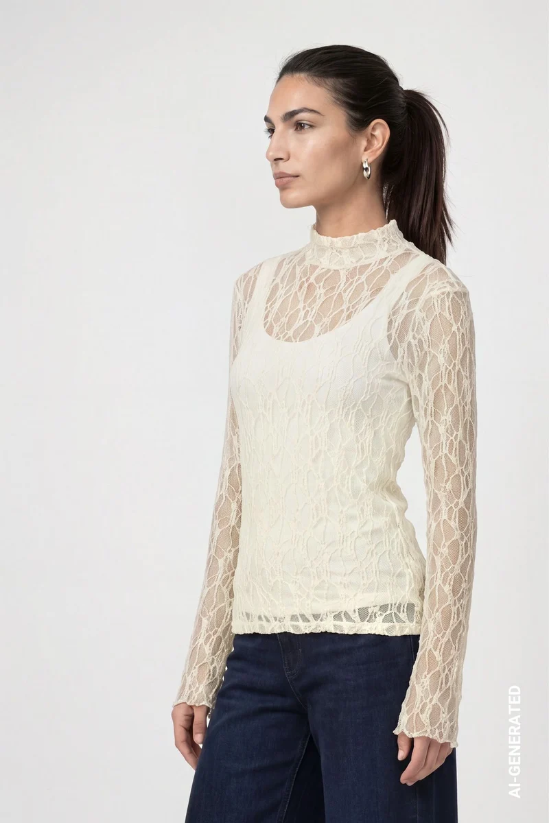 Spitzenshirt