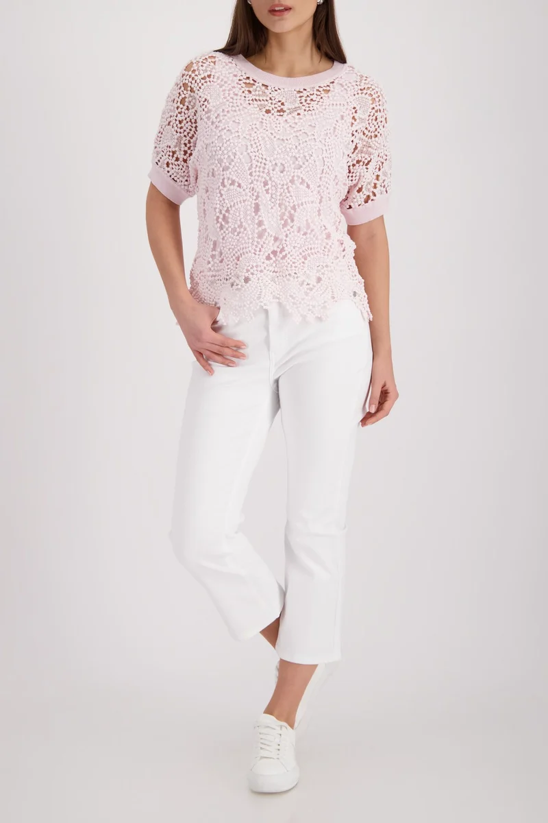 Pullover, french rose