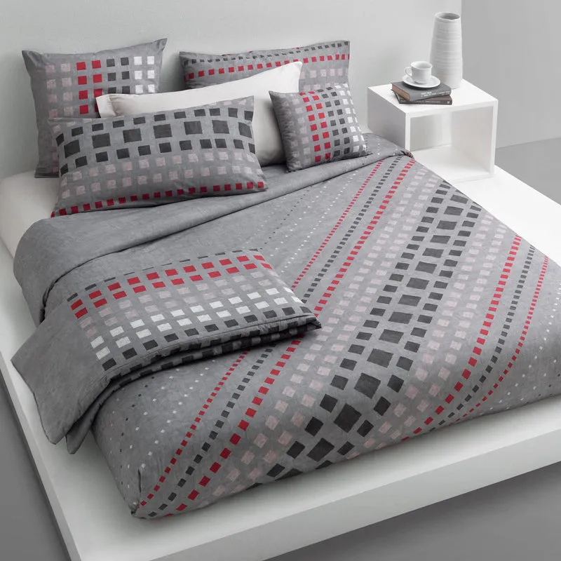 Completo Copripiumino museum Moderno in Percalle