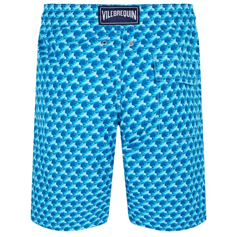 Badeshort OKOA MIKROWAVES Bleu Lazuli