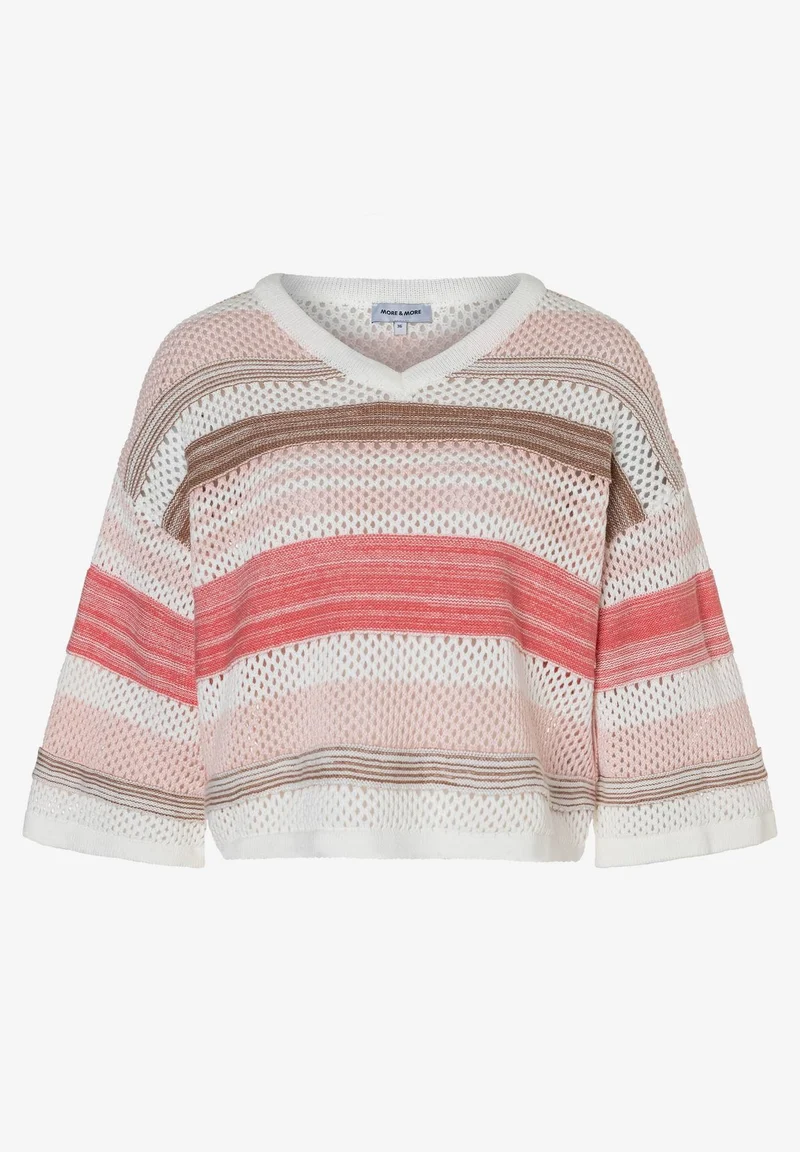 Pullover mit Streifen