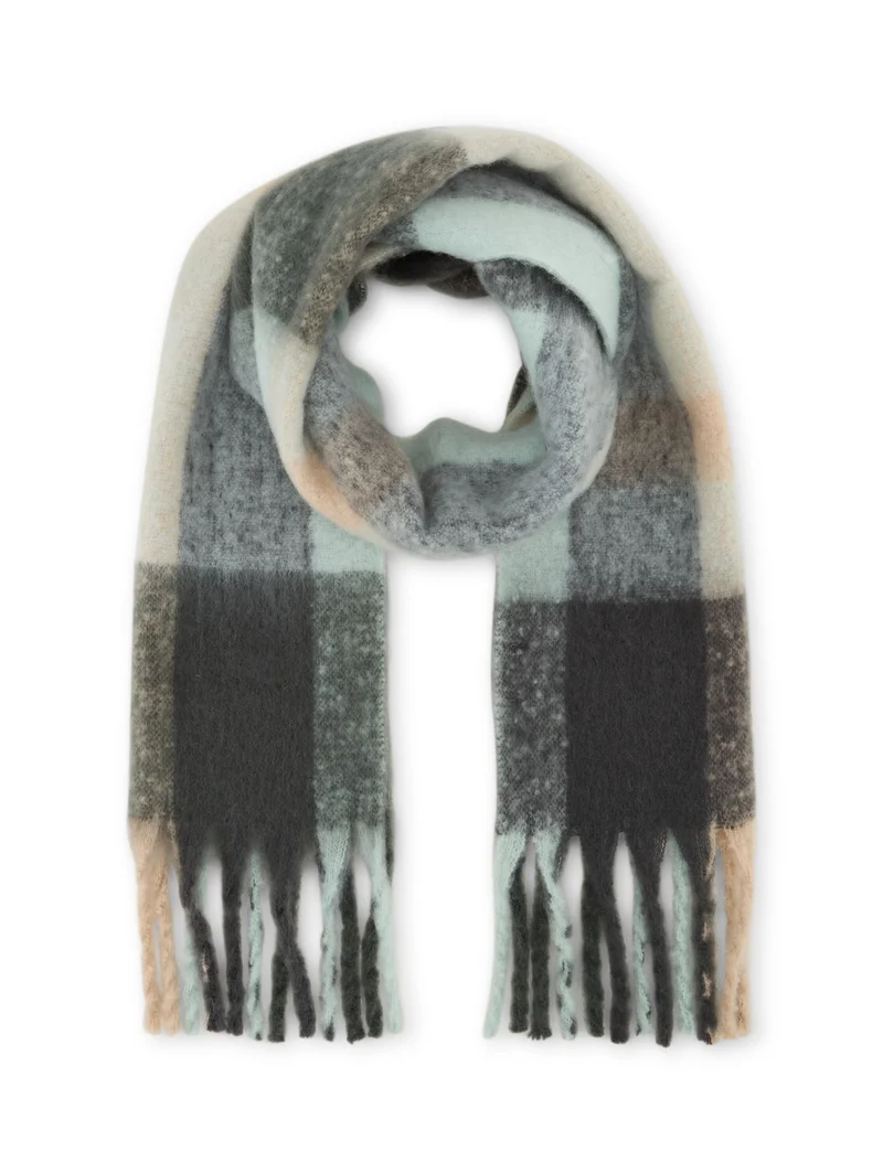 Cosy Schal mit Fransen