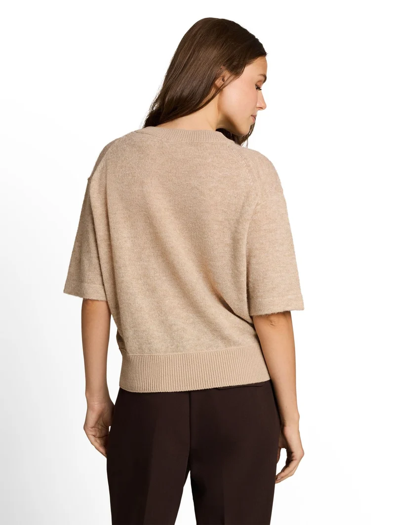 Cosy Strickpullover mit Alpaka-Anteil
