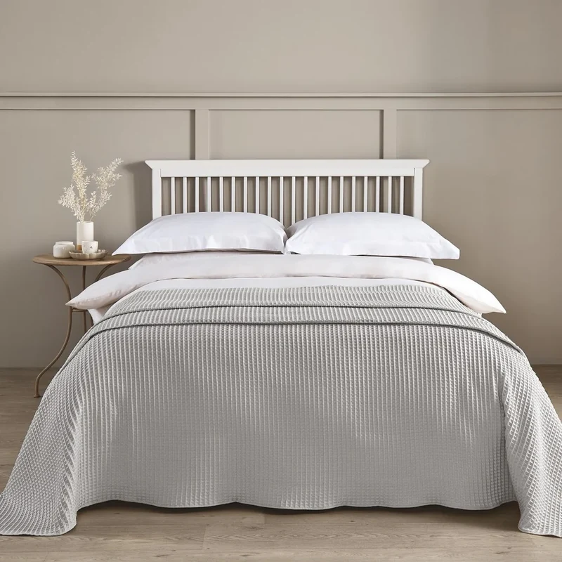 Zeo Living Tagesdecke Waffelmuster 175x225cm