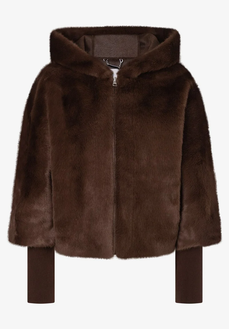 Fake-Fur-Jacke