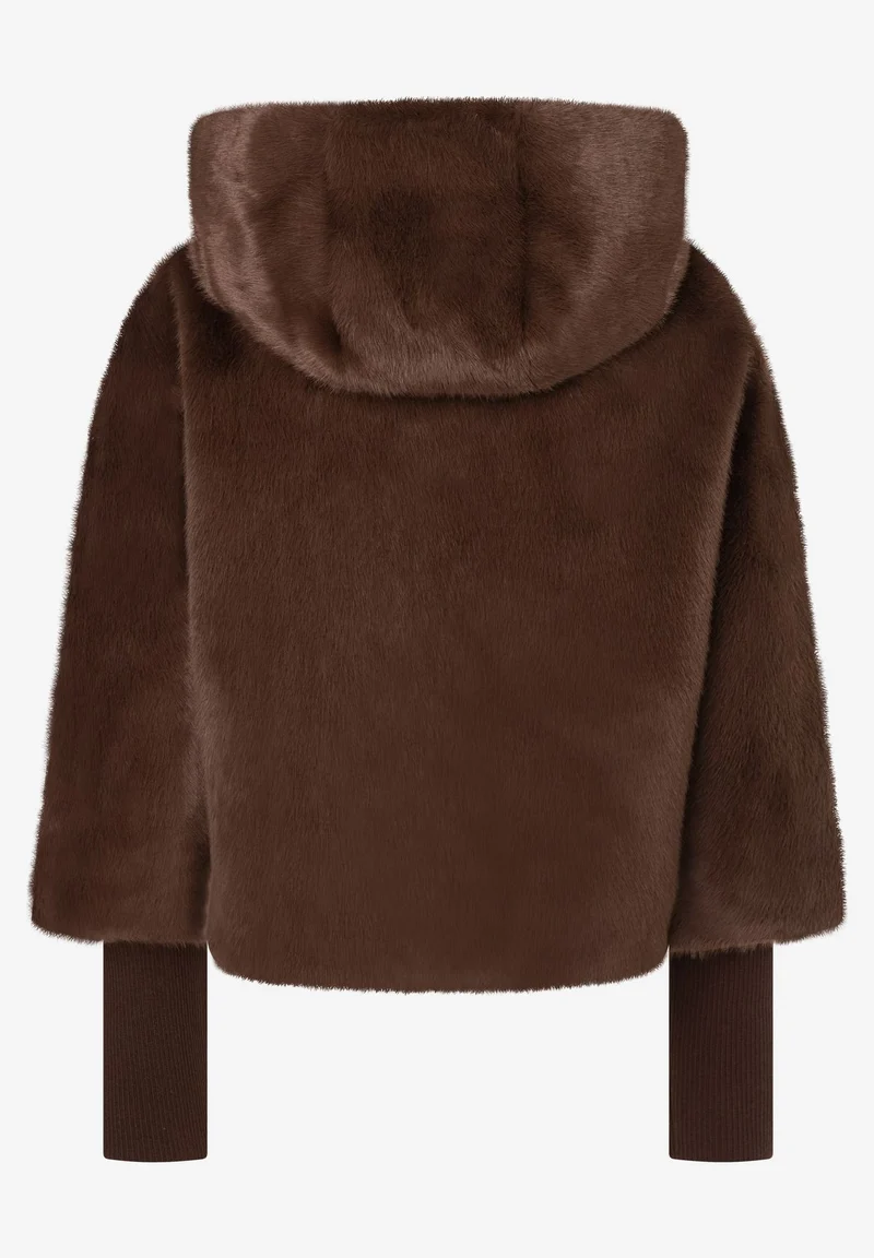 Fake-Fur-Jacke