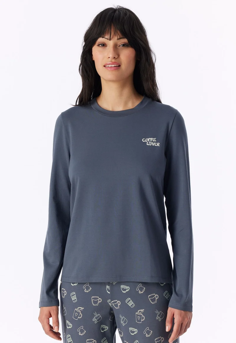 Shirt langarm Rundhals