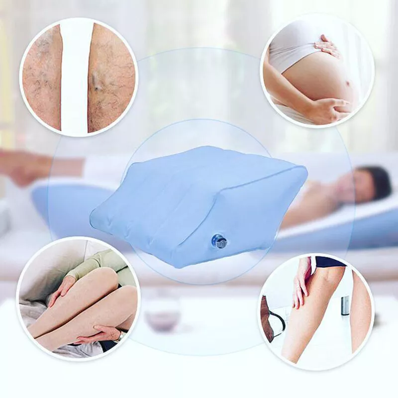 Venenkissen | Ergonomische Beinauflage mit 45° Neigung für Beine, Knöchel und Füße