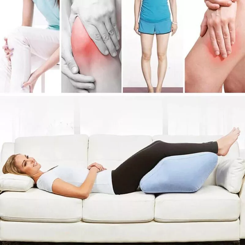 Venenkissen | Ergonomische Beinauflage mit 45° Neigung für Beine, Knöchel und Füße