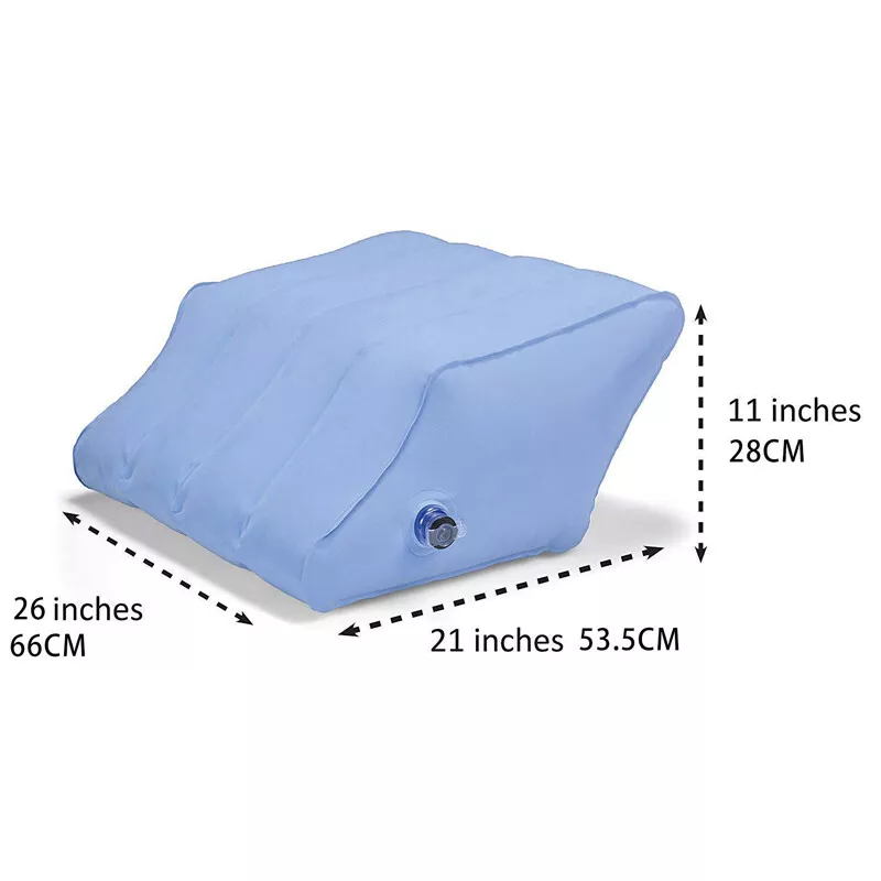 Venenkissen | Ergonomische Beinauflage mit 45° Neigung für Beine, Knöchel und Füße