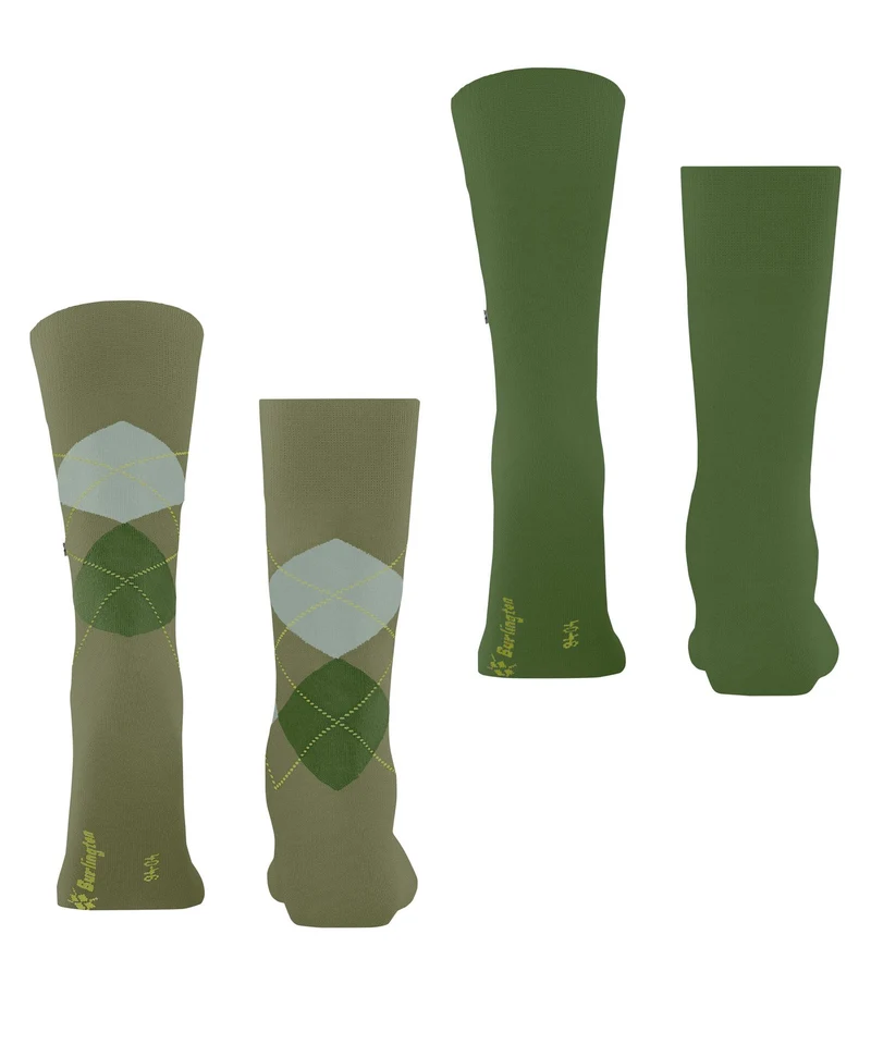 Burlington Everyday Argyle Mix 2-Pack Herren