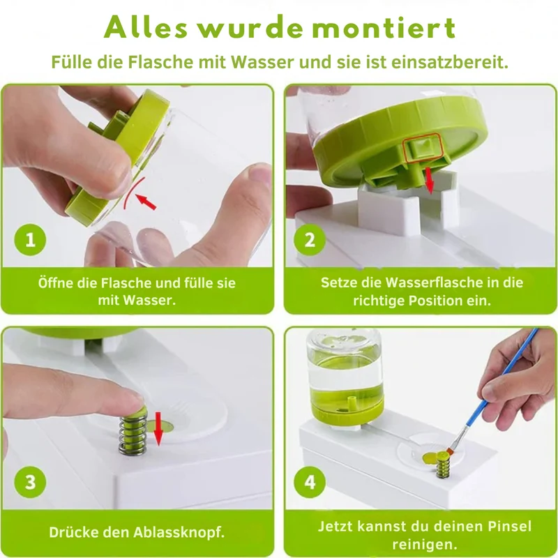 FrischBürste™ Einfache Bürstenreinigung