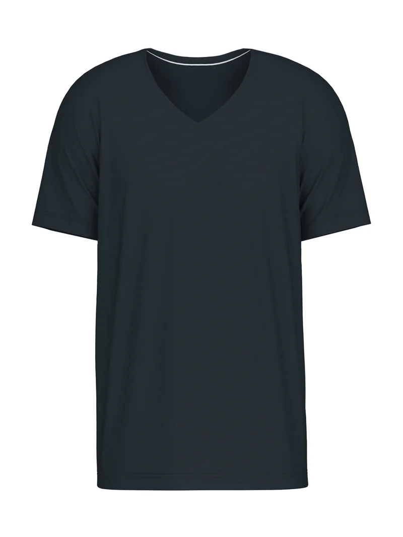 Kurzarm-Shirt, V-Neck