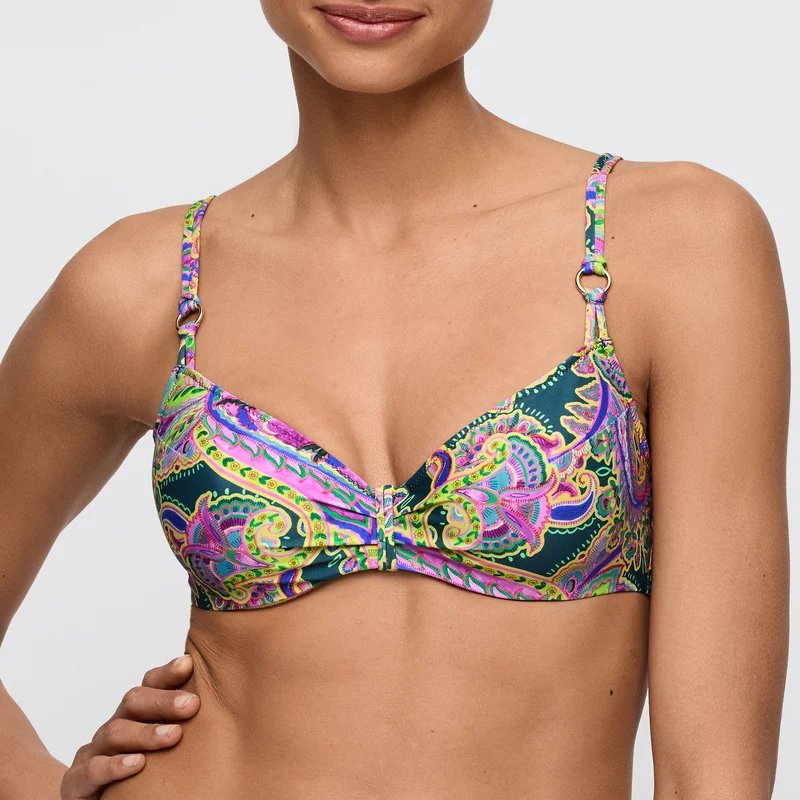 JOLISE Tropical Paisley Vollschalen Bikini-Top