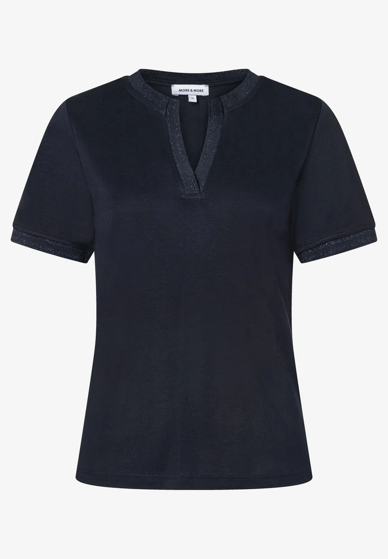 Shirt mit Glanzkante